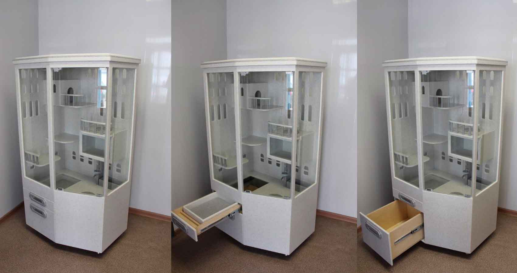 Витрина для шиншилл