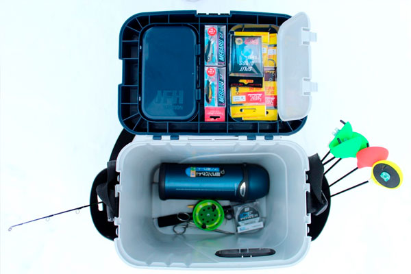 Купить ящик для новичка для зимней рыбалки Зимний ящик для рыбалки