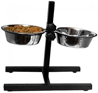 Эта подставка растет вместе со щенком