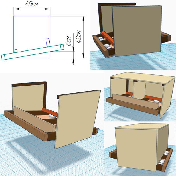 Легко сделать клетку для уток