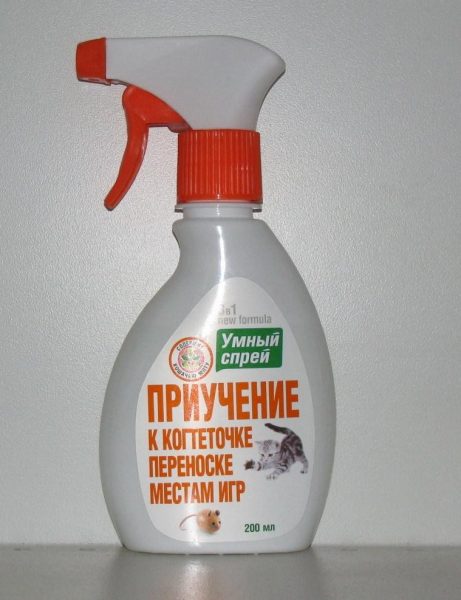 Средства для приучения к когтеточке