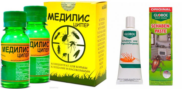 Применение инсектицидов