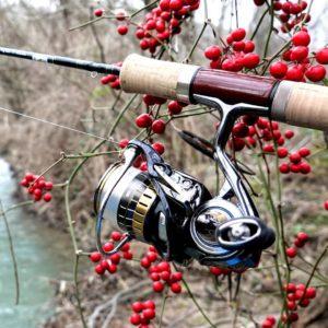 Спиннинговая безинерционная катушка