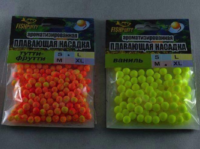 Duftende styrofoam-kuler