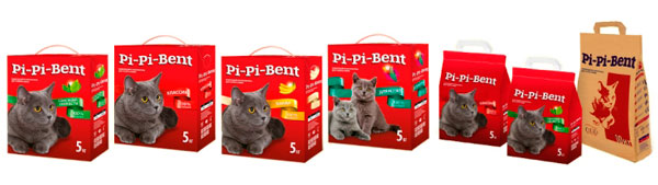 PI-PI-BENT кошачий наполнитель