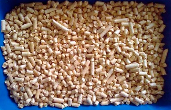 Кошачий наполнитель древесный