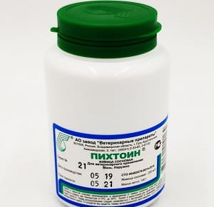 Ветеринарная мазь Пихтоин от воспалений при демодекозе