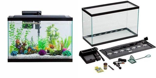 Аквариум перед запуском