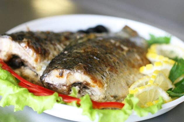 жерех запеченый в духовке