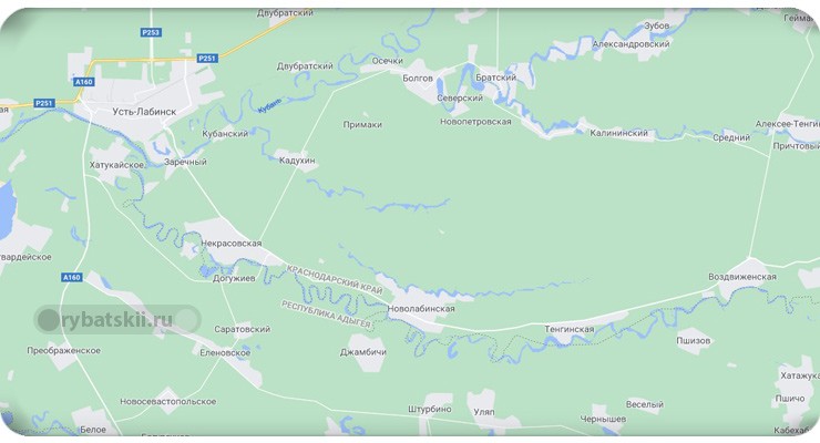 Река Кубань