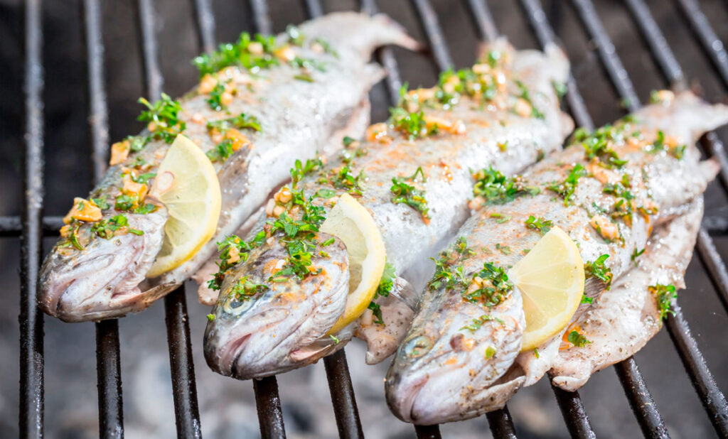 Луфарь шашлык