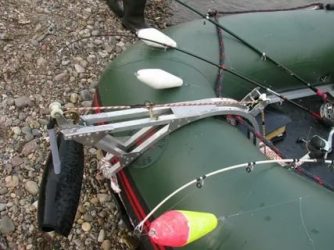 Как заякорить надувную лодку?