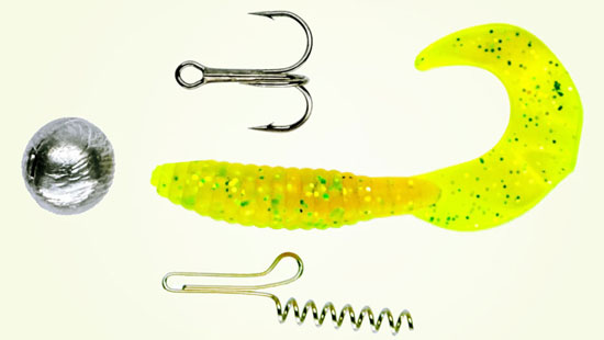 Установка тройного крючка