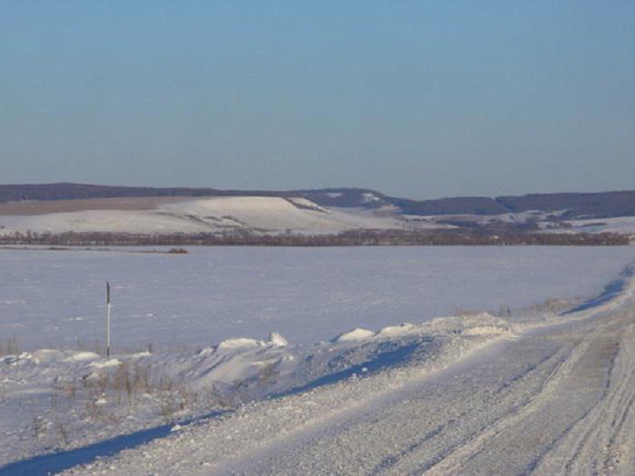 рельеф дна кутулукского водохранилища